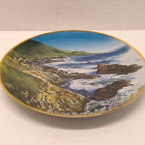 Big Sur Limited Edition Porcelain Collector Plate The Hamilton Collection 1988 - Picture 5 of 5